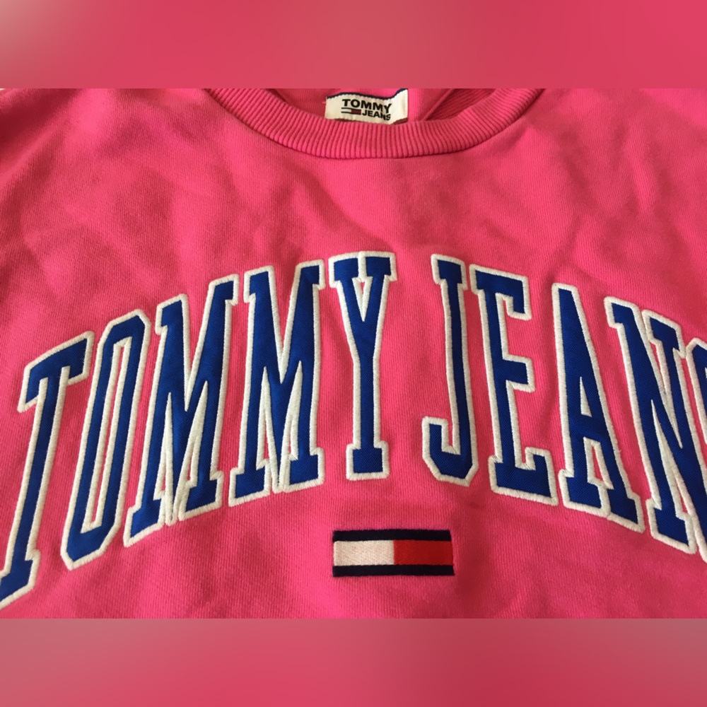 Tommy Hilfiger Tommy Jeans mens heavyweight crew neck sweatshirt